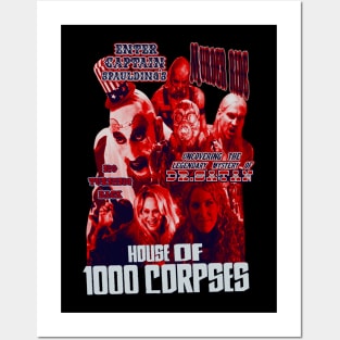 House Of 1000 Corpses, Cult Horror, (Version 3) Posters and Art